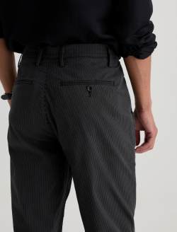 Archie Trouser Sulfur Antique Black Straight Chino MENS BOTTOMS Photo 7