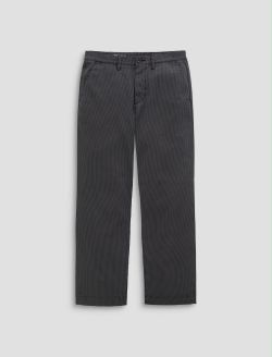 Archie Trouser Sulfur Antique Black Straight Chino MENS BOTTOMS Photo 1