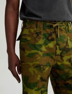 Archie Fatigue Pant Camp Leaf Camo Straight Leg Utility  MENS BOTTOMS Photo 4