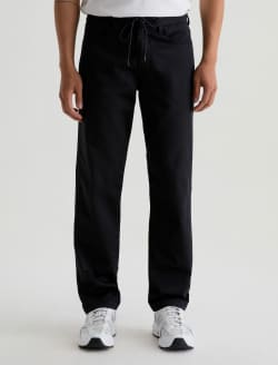 Reggie Drawstring Pant True Black Airluxe™ Athletic Straight MENS BOTTOMS Photo 3