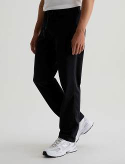 Reggie Drawstring Pant True Black Airluxe™ Athletic Straight MENS BOTTOMS Photo 6