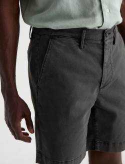 Archie Short Sulfur Antique Black Straight Trouser Short MENS BOTTOMS Photo 4