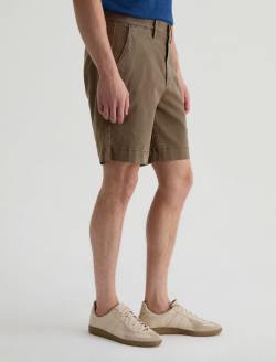 Archie Short Sulfur Soft Mushroom Relaxed Trouser Short MENS BOTTOMS Photo 5