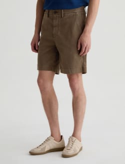 Archie Short Sulfur Soft Mushroom Relaxed Trouser Short MENS BOTTOMS Photo 6