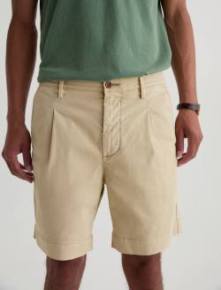 Archie Pleated Short Sulfur Dune Khaki Pleated Straight Trouser Short MENS BOTTOMS Photo 4