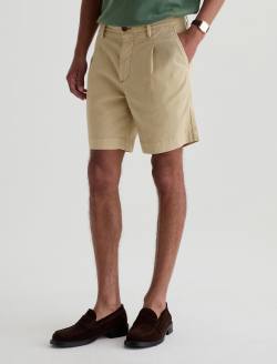 Archie Pleated Short Sulfur Dune Khaki Pleated Straight Trouser Short MENS BOTTOMS Photo 6