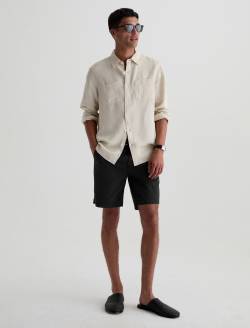 Cove Short Sulfur Antique Black Relaxed Drawstring Short MENS BOTTOMS Photo 2