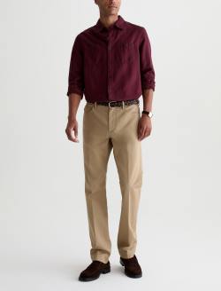 Everett Tailored Pant Sunlit Beige Slim Straight MENS BOTTOMS Photo 2