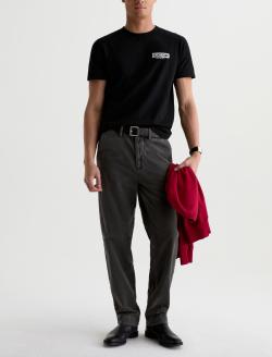 Archie Trouser Sulfur Evening Smoke Straight Chino MENS BOTTOMS Photo 2