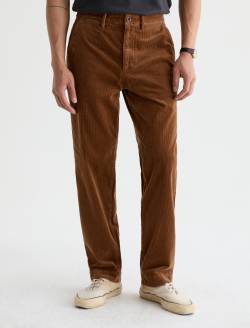 Archie Trouser Sulfur Bronze Beat Straight Chino MENS BOTTOMS Photo 3