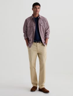 Archie Trouser 5 Years Sulfur Dune Khaki Straight Chino MENS BOTTOMS Photo 2