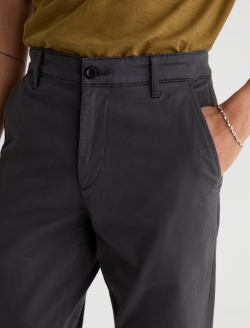Wanderer Chino Pant Grey Steel Slim Straight Chino MENS BOTTOMS Photo 4