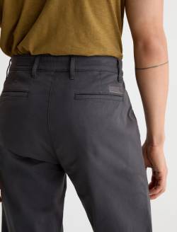 Wanderer Chino Pant Grey Steel Slim Straight Chino MENS BOTTOMS Photo 7