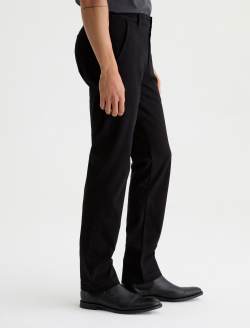 Wanderer Chino Pant Pure Black Slim Straight Chino MENS BOTTOMS Photo 5