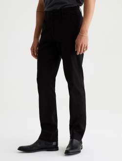 Wanderer Chino Pant Pure Black Slim Straight Chino MENS BOTTOMS Photo 6