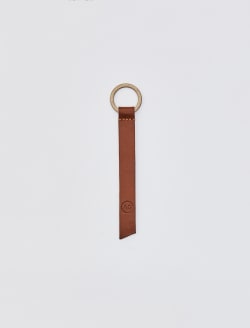 Roland Key Ring Toasted Brown Leather Key Ring ACCESSORIES Photo 1