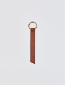 Roland Key Ring Toasted Brown Leather Key Ring ACCESSORIES Photo 3