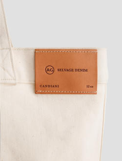 Selvage Denim Tote Natural Heavy Duty Bag ACCESSORIES Photo 3