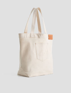 Selvage Denim Tote Natural Heavy Duty Bag ACCESSORIES Photo 4