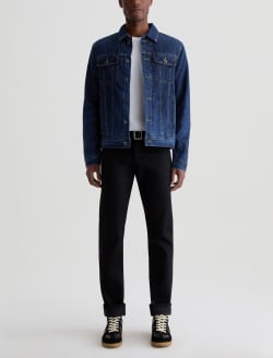 Lined Dart Jacket 7 Years Tempered  AG-ed™ Classic Trucker Jacket MENS TOPS Photo 4