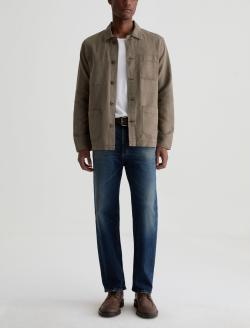 Spencer Jacket Sulfur Canyon Moss Utilitarian Jacket MENS TOPS Photo 4