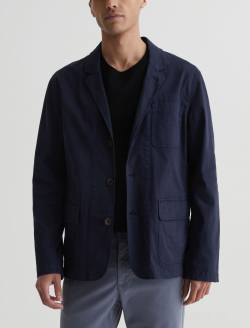 Landon Blazer Sulfur Deep Navy Classic Fit Blazer MENS TOPS Photo 1