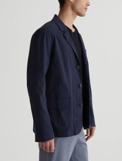 Landon Blazer Sulfur Deep Navy Classic Fit Blazer MENS TOPS Photo 2