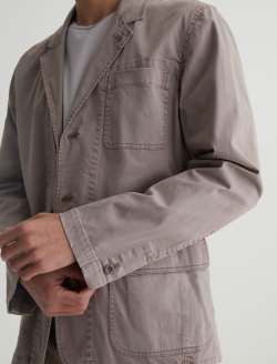 Landon Blazer Sulfur Light Sterling Classic  Blazer MENS TOPS Photo 3