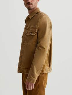 Sid Corduroy Jacket 10 Years Sulfur Vintage Coin AG-ed™ Corduroy Pleated Trucker  MENS TOPS Photo 7