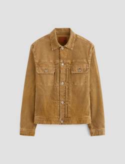 Sid Corduroy Jacket 10 Years Sulfur Vintage Coin AG-ed™ Corduroy Pleated Trucker  MENS TOPS Photo 1