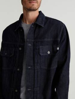 Sid Selvage Jacket Post Pleated Trucker MENS TOPS Photo 3