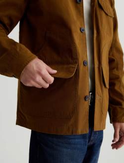 Camden Hunting Jacket Worn Olive Hunting Jacket MENS TOPS Photo 3