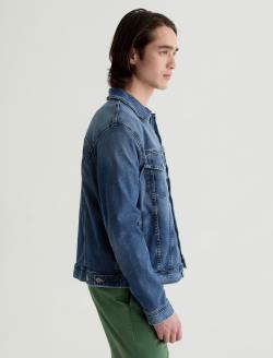 Dart Jacket Criterion Classic Trucker AG Cloud Soft Denim™ MENS TOPS Photo 3