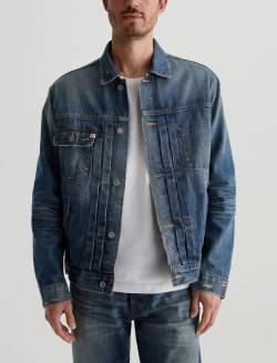 Sid Selvage Jacket 19 Years Garden Grove Pleated Trucker MENS TOPS Photo 2