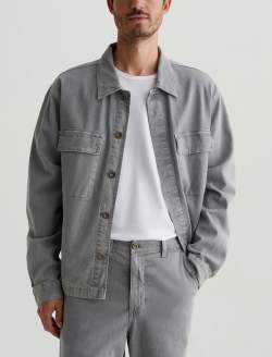 Philip Coat Sulfur Ocean Breeze Modern Chore Coat MENS TOPS Photo 2