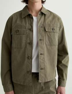 Philip Utility Jacket La Salina Modern Chore Coat MENS TOPS Photo 3