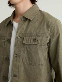 Philip Utility Jacket La Salina Modern Chore Coat MENS TOPS Photo 6