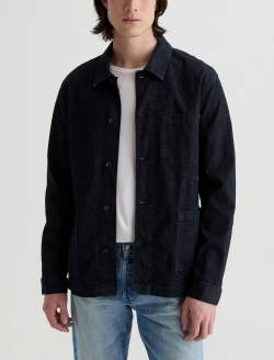 Roari Jacket Marine Chore Jacket MENS TOPS Photo 2