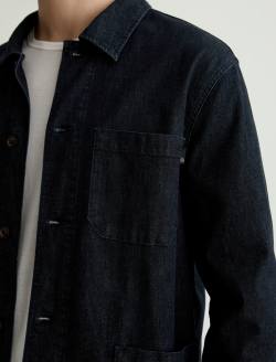 Roari Jacket Marine Chore Jacket MENS TOPS Photo 6