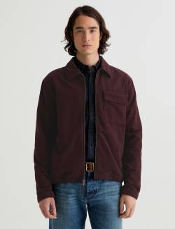 Philip Moleskin Zip Jacket Mulberry Modern Chore Coat MENS TOPS Photo 2