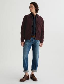 Philip Moleskin Zip Jacket Mulberry Modern Chore Coat MENS TOPS Photo 5