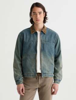 Philip Zip Jacket Durango Modern Chore Coat MENS TOPS Photo 2