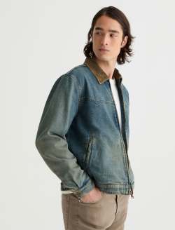 Philip Zip Jacket Durango Modern Chore Coat MENS TOPS Photo 4