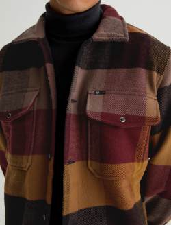 Grant Jacket Gold Multi Heavyweight Overshirt MENS TOPS Photo 3