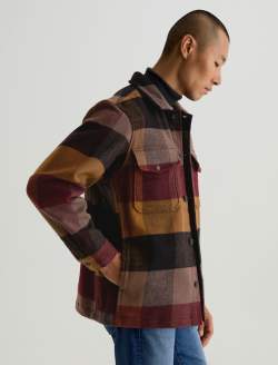 Grant Jacket Gold Multi Heavyweight Overshirt MENS TOPS Photo 4