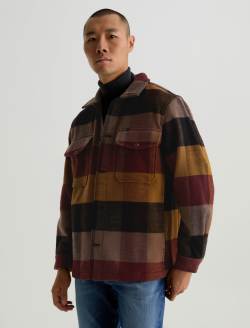 Grant Jacket Gold Multi Heavyweight Overshirt MENS TOPS Photo 7