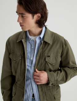 Anderson Jacket Sulfur Coastal Moss Ultility Jacket MENS TOPS Photo 3