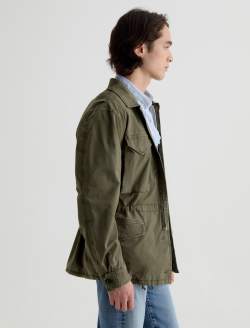 Anderson Jacket Sulfur Coastal Moss Ultility Jacket MENS TOPS Photo 4