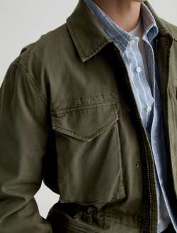 Anderson Jacket Sulfur Coastal Moss Ultility Jacket MENS TOPS Photo 6