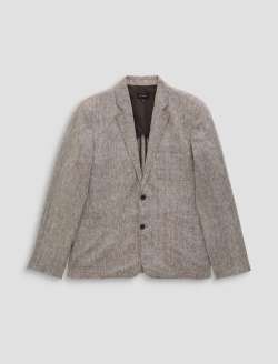 Leo Blazer Oak Barrel Classic Linen Fit MENS TOPS Photo 1